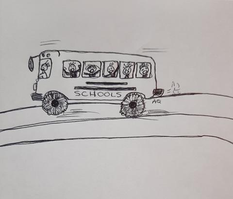 Driving a loaded activity bus with children along the Tail of the Dragon at high speeds may not be the best  choice.