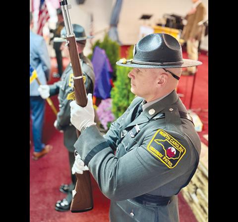 Retirees Association said there have been 70 deaths in the line of duty since the patrol was established in 1929. Highway Patrol Maj. William Moore II, guest speaker at Friday’s bridge dedication, said about 20 of the 70 were never properly recognized with bridge dedications, including Galloway. 	The Highway Patrol and N.C. Department of Transportation have been working to dedicate bridges to the remaining fallen troopers/patrolmen on that list, Moore said, but the process takes time. Galloway’s honor was a