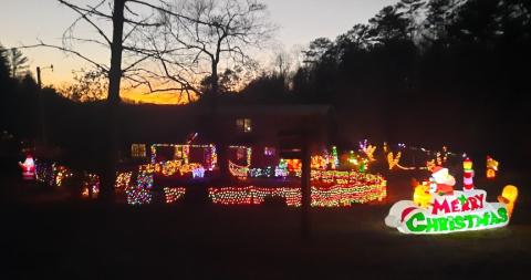 Some Cherokee County residents continued their traditions of going all-out with fun and colorful decorations and lights at Christmastime. These local homes were spotted shining brightly in the Murphy and Ranger areas in the days leading up to the annual Dec. 25 holiday.