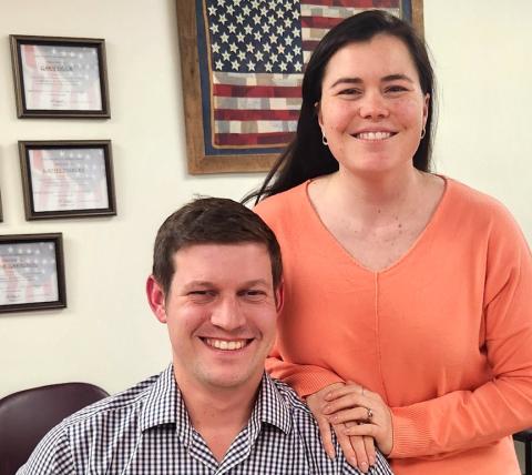 Caleb and Amanda Brown 