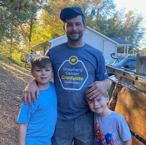 Single father Eric McDaniel is recovering from injuries that may not allow him to work again.