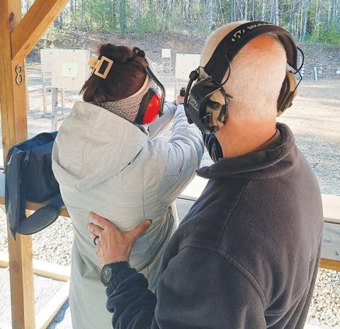 Photos by Anngee Quinones-Belian/Staff Correspondent  A four-hour firearm usage and safety class geared toward women was held Friday at Cherokee Guns on U.S. 64 West in Murphy. “Women On Target” covered different types of firearms, instructions on usage, gun safety, hands-on, trigger control and range time. Women in the class appeared to enjoy the focused instruction and camaraderie of other like-minded ladies. Details: Call 828-837-7771.