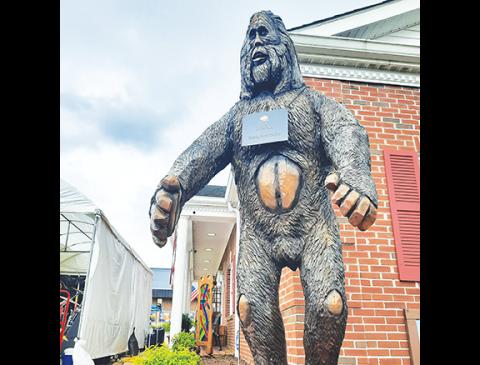 The MAC in downtown Murphy unveiled a “life-size” bigfoot sculpture dubbed Arty MacMurphy in 2025.
