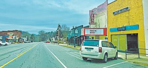 Randy Foster/editor@cherokeescout.com Downtown Murphy was mostly closed Saturday morning as Cherokee County waited for the arrival of a predicted ice storm.