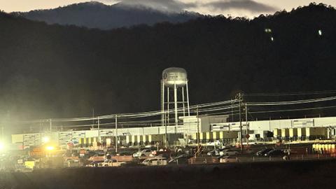 Randy Foster/editor@cherokeescout.com This plant off of Airport Road in Marble owned by Core Scientific is undergoing an expansion to support generative artificial intelligence.