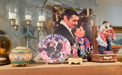 Vivian Greene's artwork is on display throughout her Ranger home, a reminder of the beauty she created when her eyesight was better. 