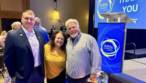 Murphy Mayor Tim Radford, Andrews Mayor James Reid and Sue Lynn Ledford, now a Cherokee County Board of Commissioners member, were among those in attendance.