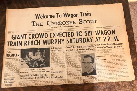A man in Alabama found this Cherokee Scout from July 2, 1959, in storage.