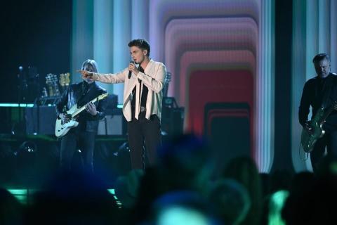 Murphy native and American Idol contestant Braden Rumfelt sings during season 24 of the show. 