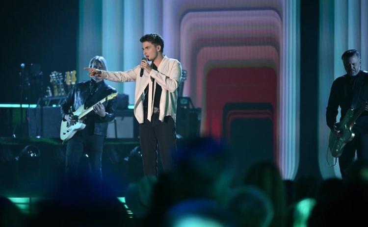 Murphy native and American Idol contestant Braden Rumfelt sings during season 24 of the show. 