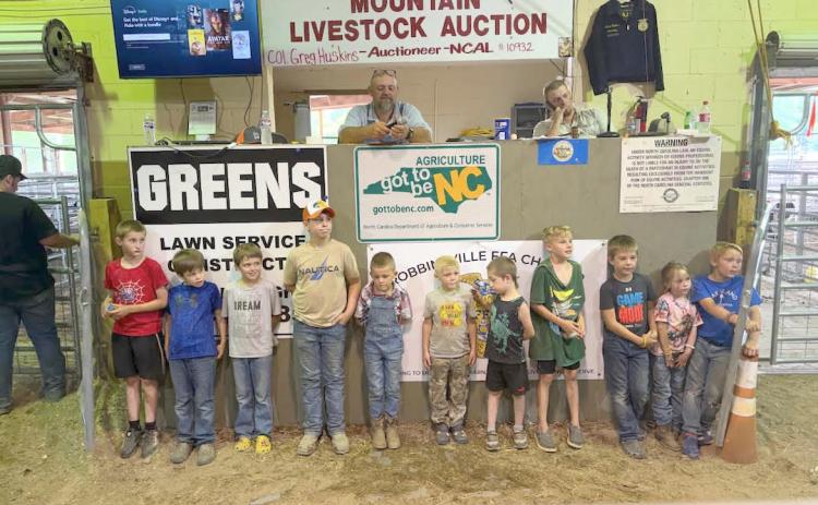 Mountain Youth Livestock Market is run by the cowboys for the cowboys. Photo by Aiden McCoy Williams/Cherokee Scout