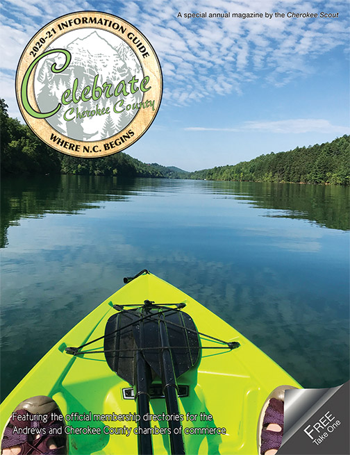 The Celebrate Cherokee County information guide is included in this week's edition.