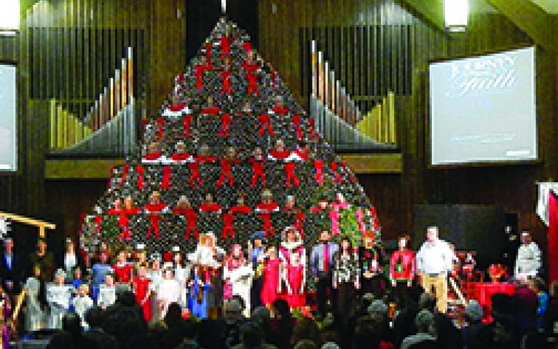 The Singing Christmas Tree will present its 43rd consecutive annual production this  year with three performances scheduled for Saturday, Sunday and Monday, Dec. 14-16, at Murphy First Baptist Church.