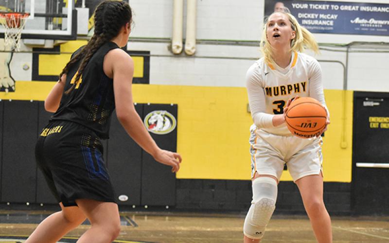 Addison scored a team-high 19 points in the Lady Dogs' win against Highlands. 