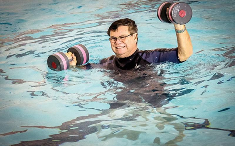 In 2016, Bruce Turner used his SilverSneakers membership to work out at the former Hiwassee Valley Pool & Wellness Center in Murphy.