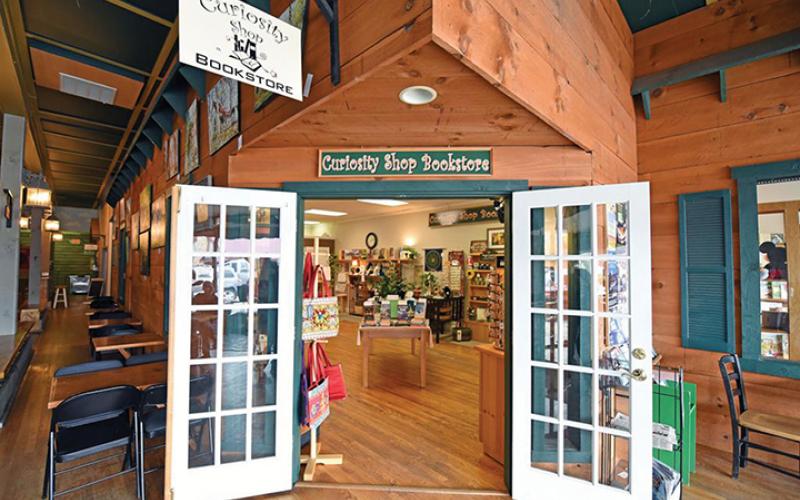 The Curiosity Shop Bookstore in downtown Murphy, one of only a few bookstores in Cherokee County, has been listed for sale.