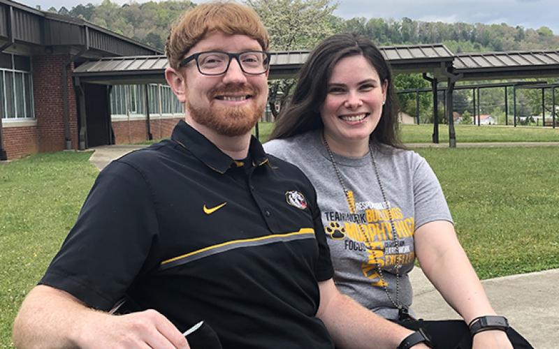 Alyssa Montague and David Decker are in the process of building and recruiting an esports team for Murphy High School, which they will coach. 