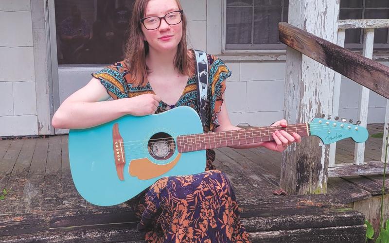 Mollie Hull of Hiwassee Dam is a local teenager who created a music ministry to share her talents and boost her voice for the Lord.