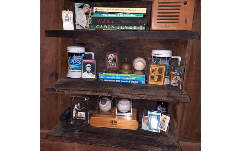Some Ty Cobb Major League Baseball memorabilia can be found at Cobb Creek Cabins.