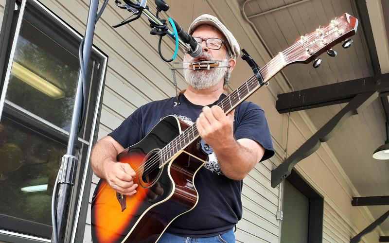  Local musician Troy Underwood’s passion for art and music led him to create a new maker-space in Andrews, Town.Ninja.