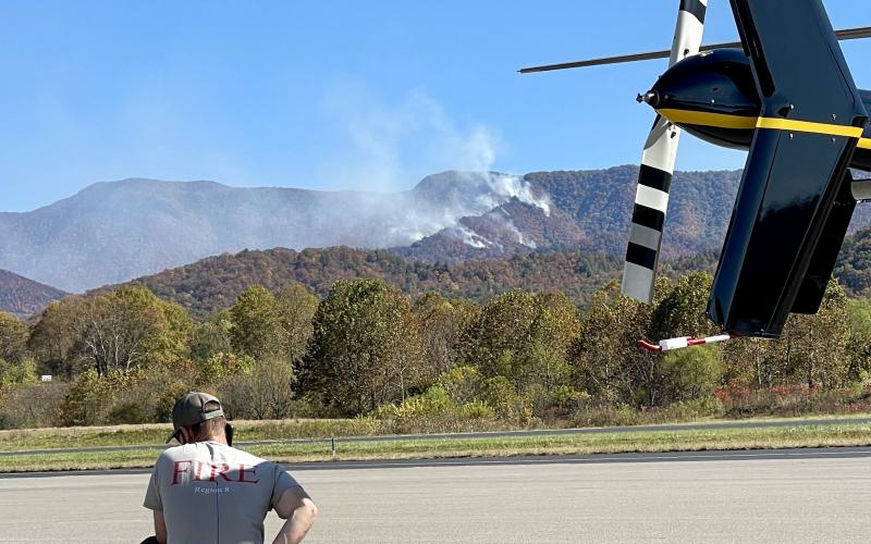 Air crews have been at Western Carolina Regional Airport since Wednesday. 