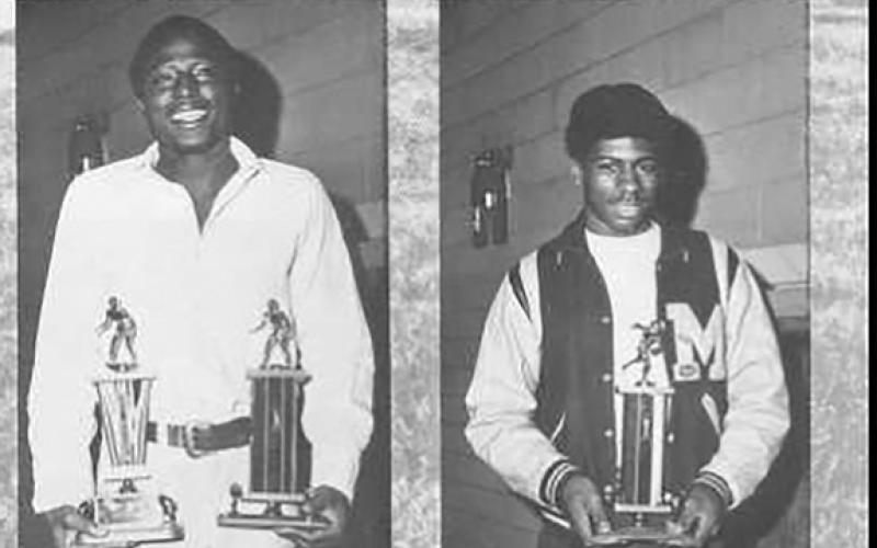 Willie Brown and Ray Smith were two standouts for the Murphy football team during an era when black players were still a relatively new face to see on the field in the Smoky Mountain Conference.