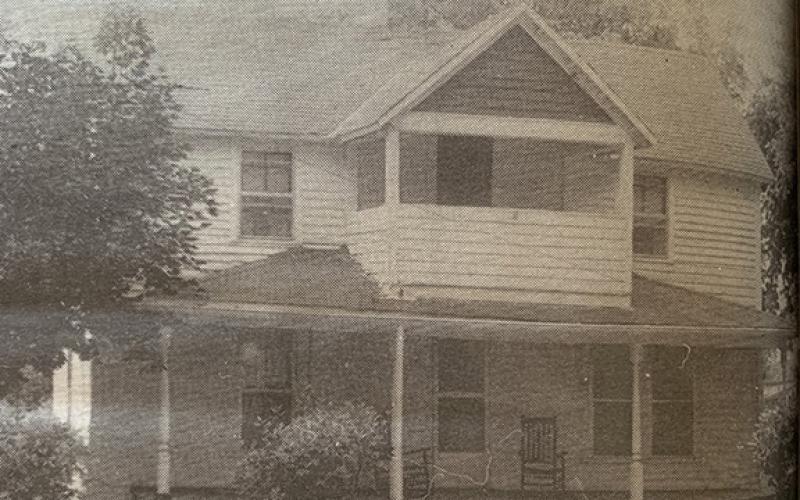 The old Fisher Homeplace was the place of memories for Allie “Pete” McJunkin, who lived there all of her life. 