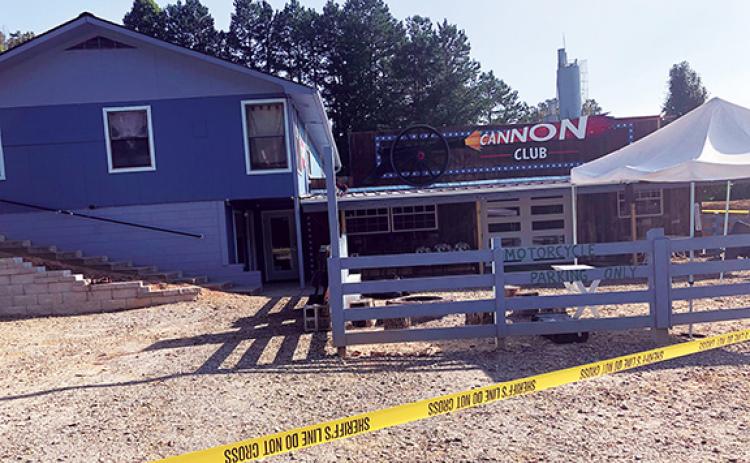 Penny Ray/pennyray@cherokeescout.com The Cannon Club on U.S. 64 West in Ranger may soon be shut down due to a potential alcohol licensing violation brought to light by a shooting last week.