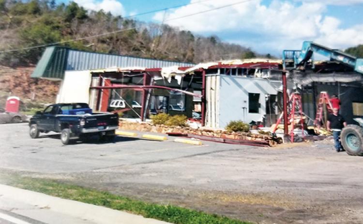 Sherwin-Williams Paint Store in Murphy was one of dozens of businesses and homes in the county damaged by the tornado in 2012.