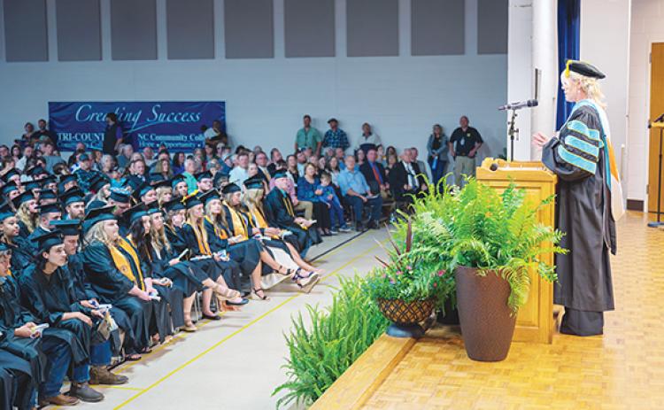 Tri-County Community College handed out 278 associate degrees, nine diplomas and 17 certificates in 2023.