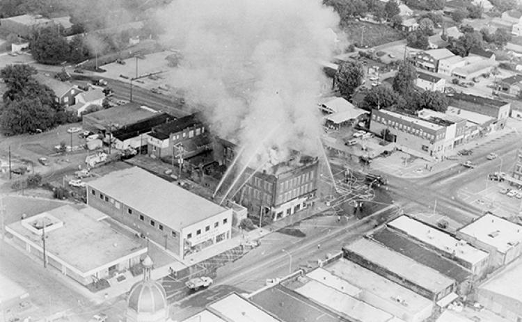 The fire at The Regal Hotel was one of the most damaging ever seen in Murphy.