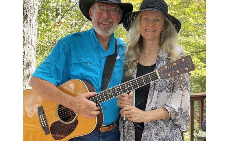 Jim and Marci Wilcox enjoy traveling and entertaining with music. The couple has played locally at the Murphy Art Center and Friday Night Art Walk.