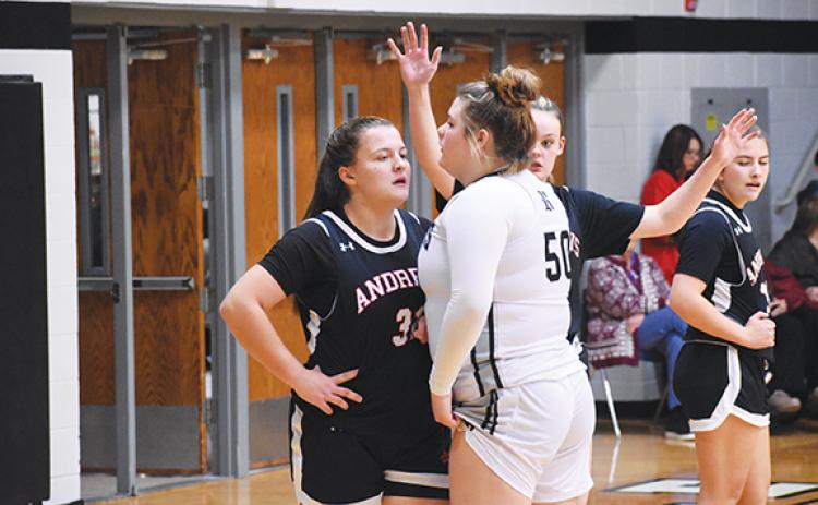 Fala Welch/The Graham Star The Andrews girls team did something on Dec. 19 that the Lady Wildcats had not done in nearly 23 years – beat the Robbinsville Black Knights on their basketball court.