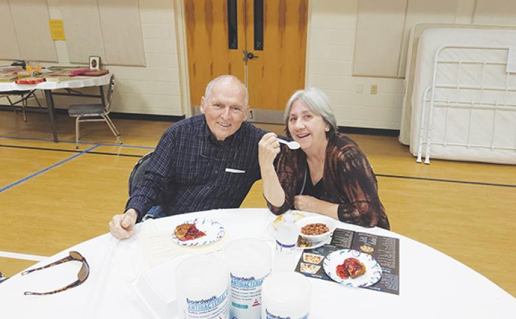 Nicole Wright/Staff Correspondent Jon Laughlin and Kristina Lubner’s love for God has naturally led them to help those who are less fortunate.
