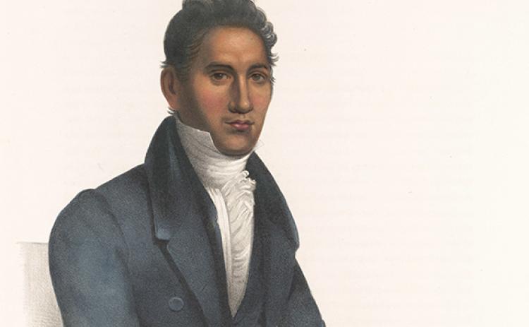 John Ridge, son of Major Ridge, served as an interpreter for most of the Cherokee delegations in Washington opposing the removal. 